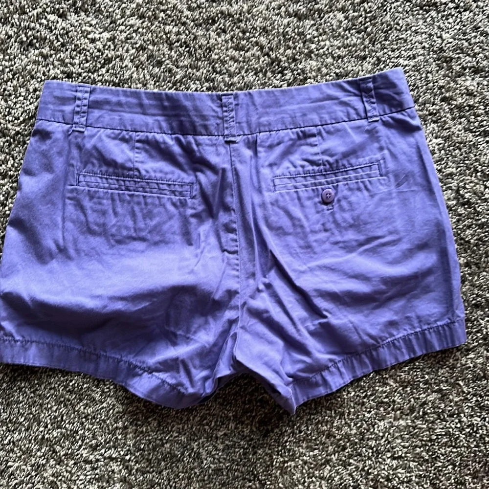 J Crew Purple Chino Shorts - Picture 2 of 4
